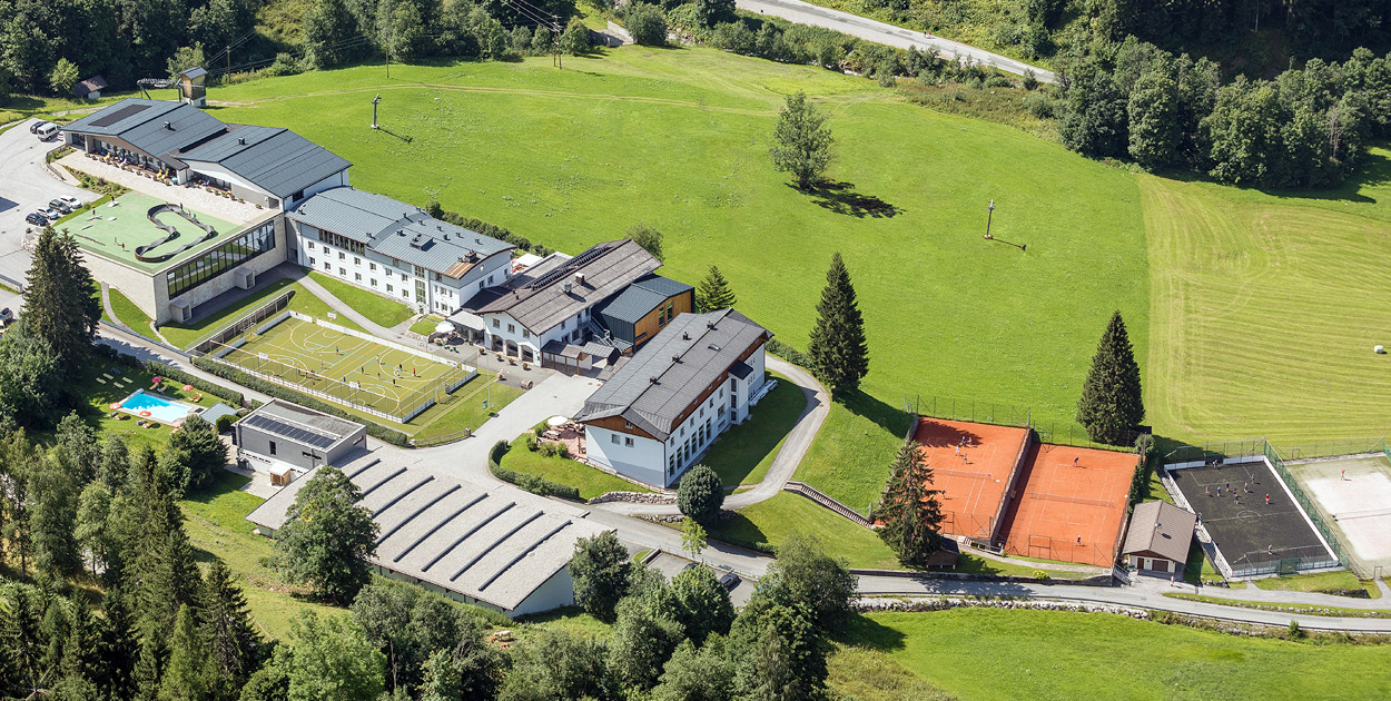 BSFZ Maria Alm / Hintermoos Luftaufnahme