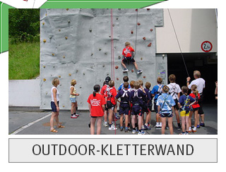 Outdoor-Kletterwand